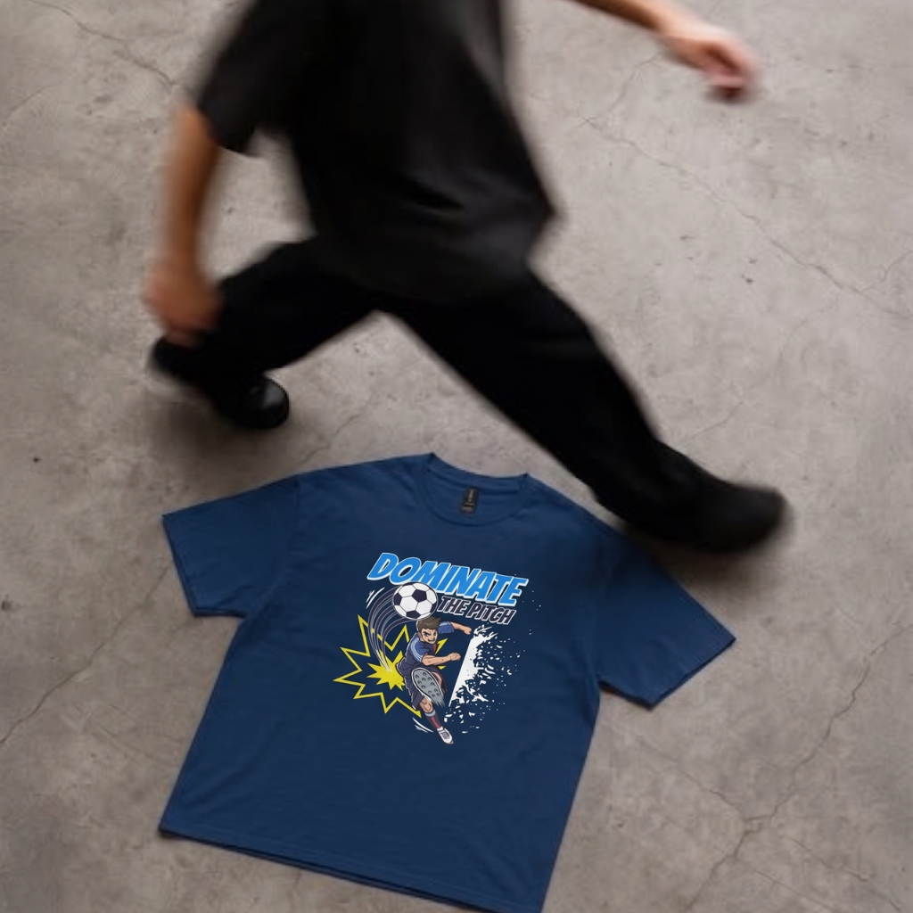 Blaue T-Shirts