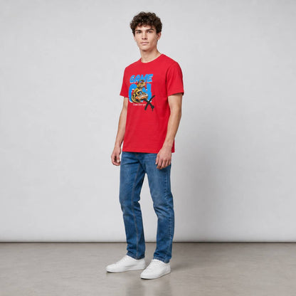 Game on- Rotes T-shirt- UPGRAYZ