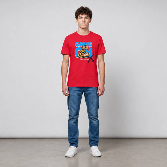 Game on- Rotes T-shirt- UPGRAYZ