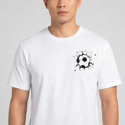 Fussball Crush - Weißes T-shirt- UPGRAYZ