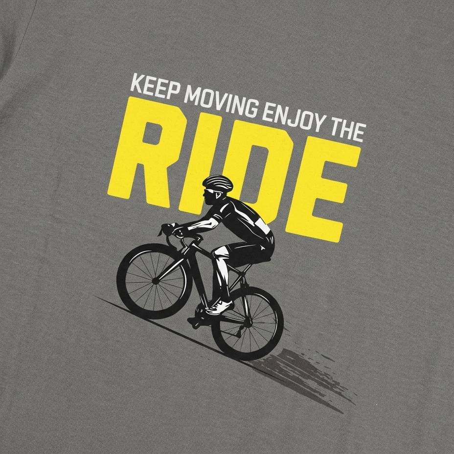 Keep Moving- Graues T-shirt- UPGRAYZ