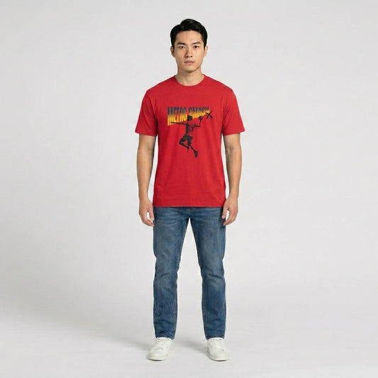 Handball Smatch it - Rotes T-shirt- UPGRAYZ