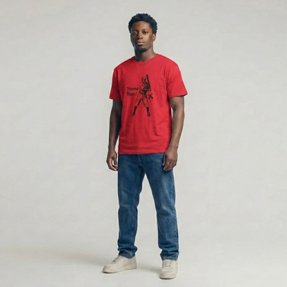 Baseball Home Run- Rotes T-shirt- UPGRAYZ