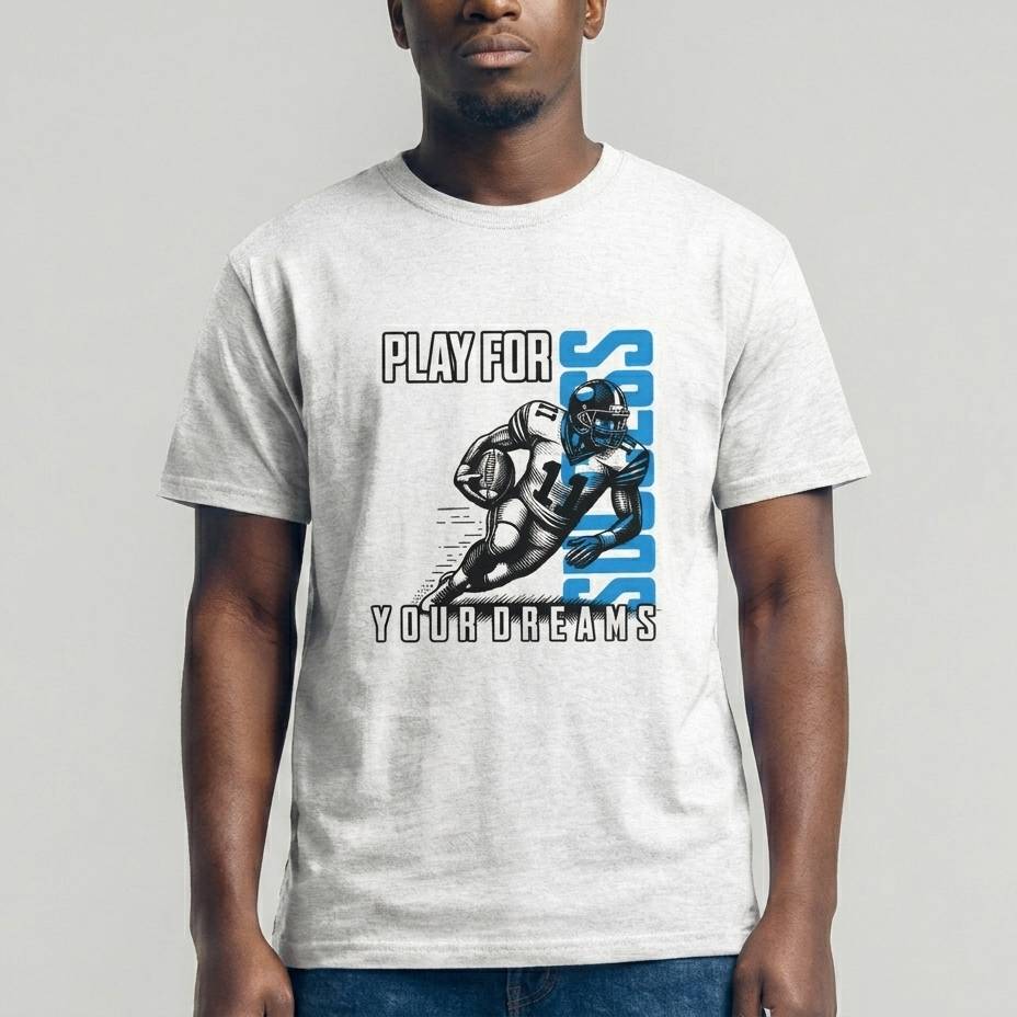 Football Success- Weisses T-shirt- UPGRAYZ