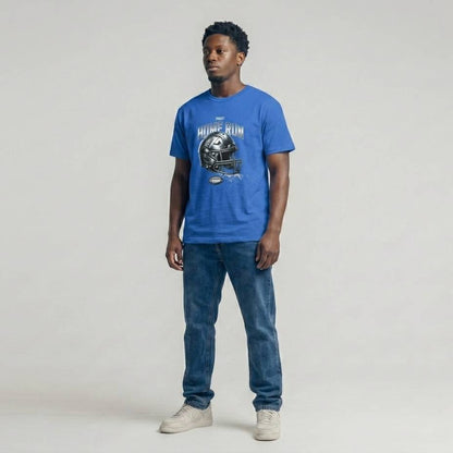 Football Home Run- Blues T-shirt- UPGRAYZ