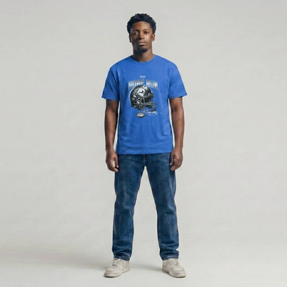 Football Home Run- Blues T-shirt- UPGRAYZ
