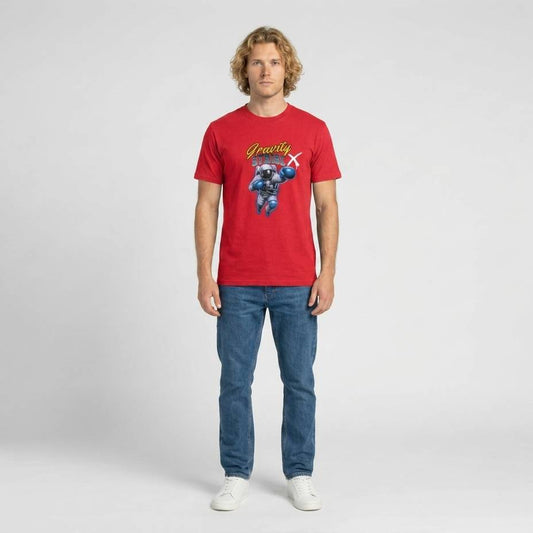 Gravity Strike- Rotes T-shirt- UPGRAYZ