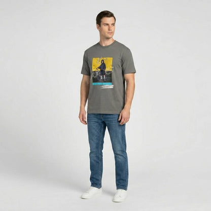 BMX Rider - Graues T-shirt - UPGRAYZ